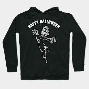 Happy Halloween Zombie Ghost Hoodie